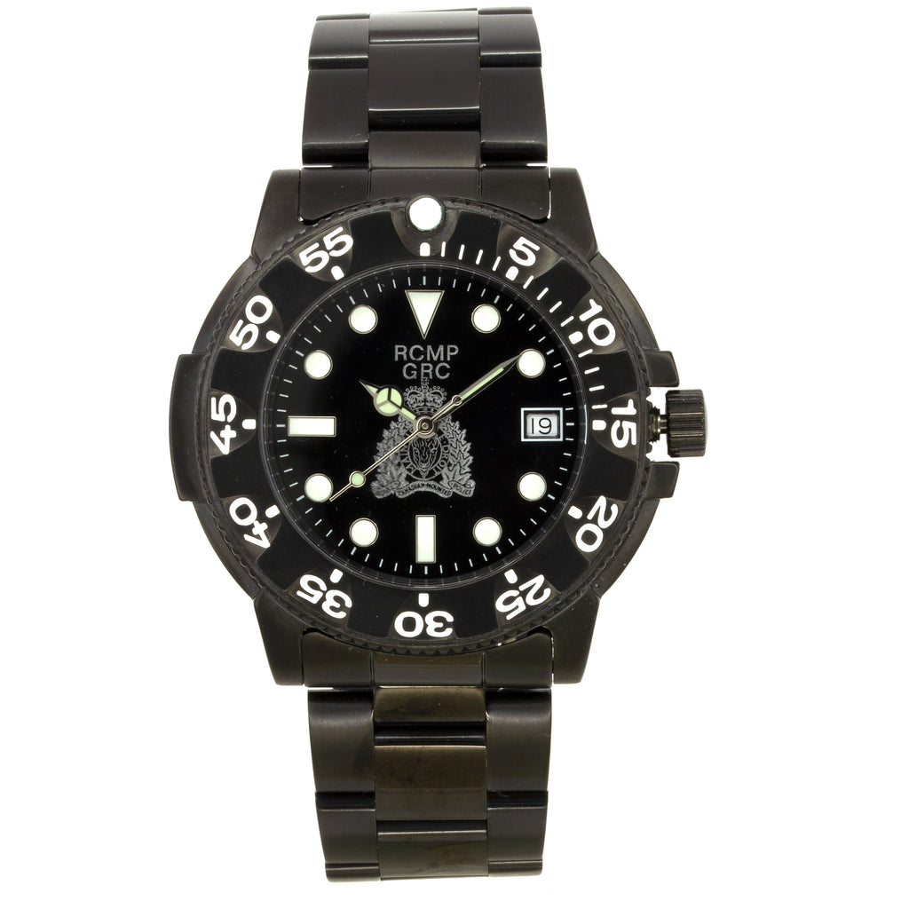 RCMP BLACK  3962-337RCMP WATCH
