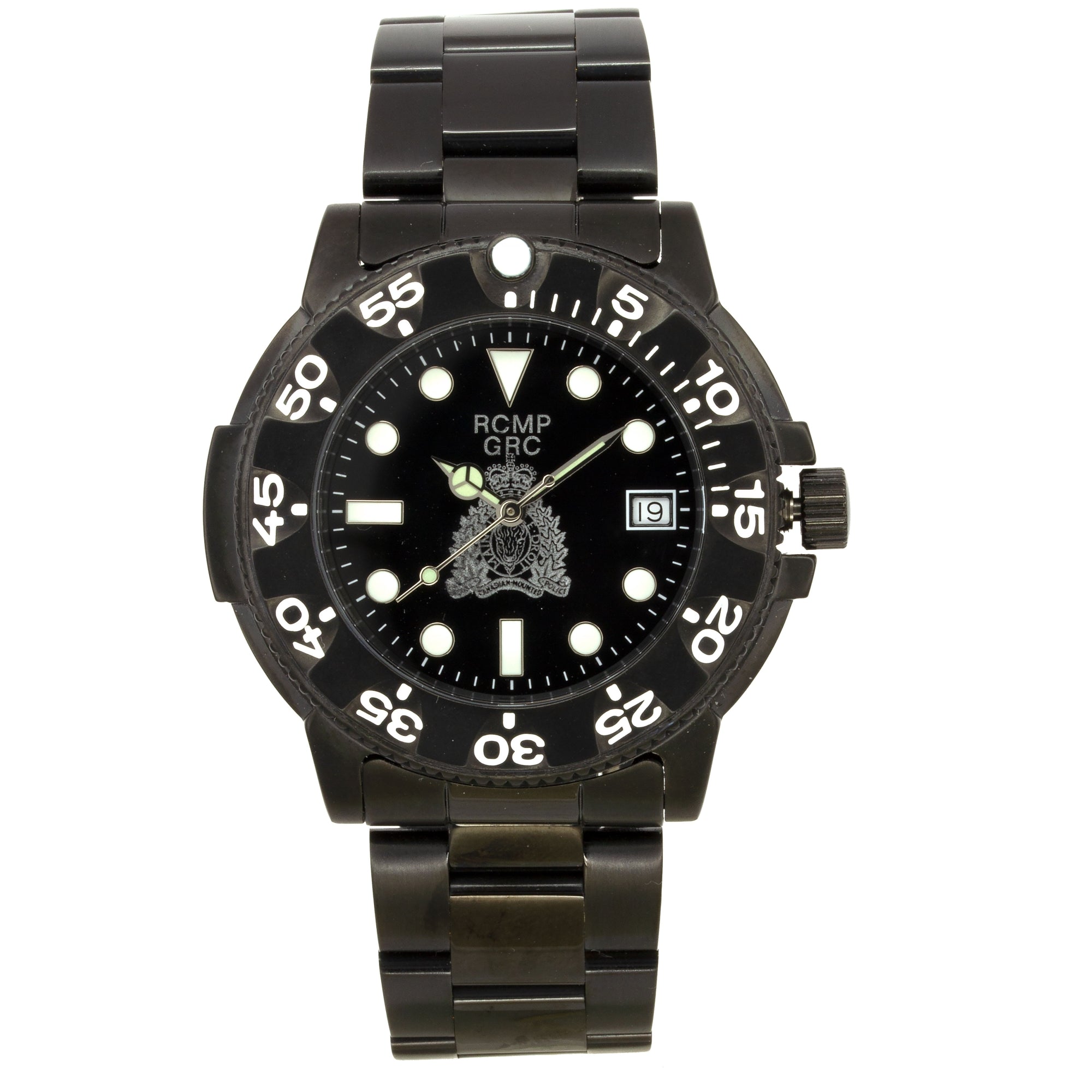 RCMP BLACK  3962-337RCMP WATCH