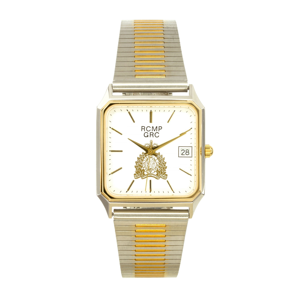 RCMP Square Watch 552-417 - Official Royal Canadian Mounted Police Timepiece